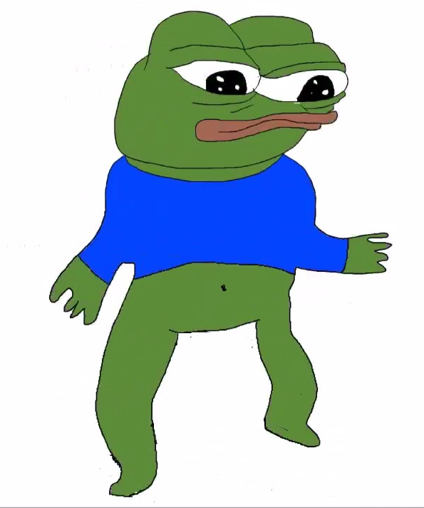 Pepe no pants — Pepe meme