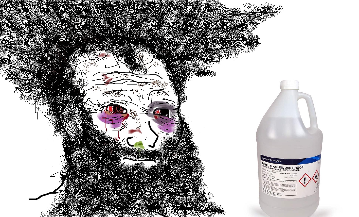 Wojak stage 11 doomer — Wojak meme