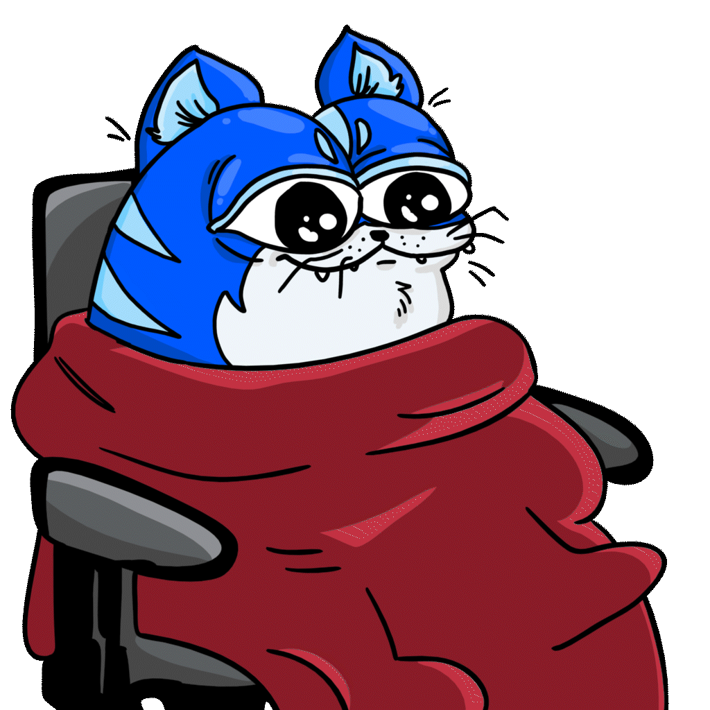 Toshi cat comfy chair — $TOSHI meme