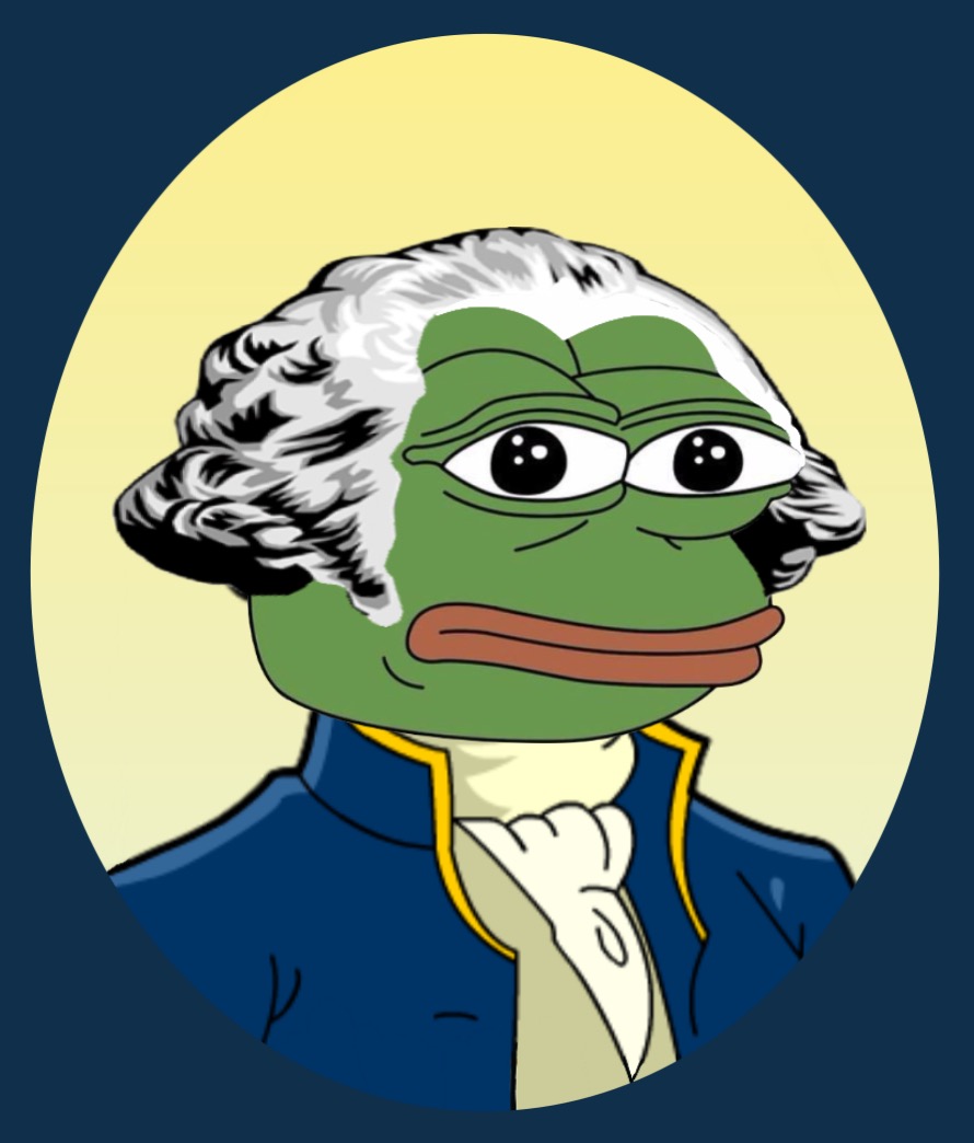 Pepe george washington — Pepe meme