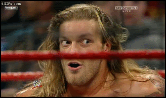 Wrester breathing heavy — Reaction meme