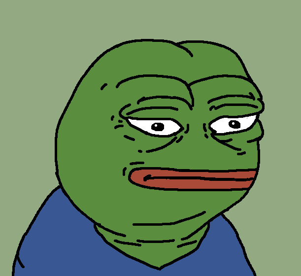 Pepe ponders life — Pepe meme