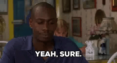 Dave Chapelle Yeah Sure — Reaction meme