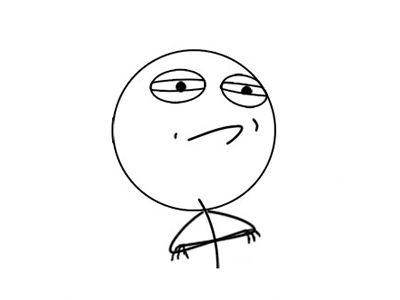 Challenge Accepted Rage Face meme template — Templates meme