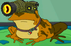 ALL GLORY TO THE FROG VISION — Twetch meme