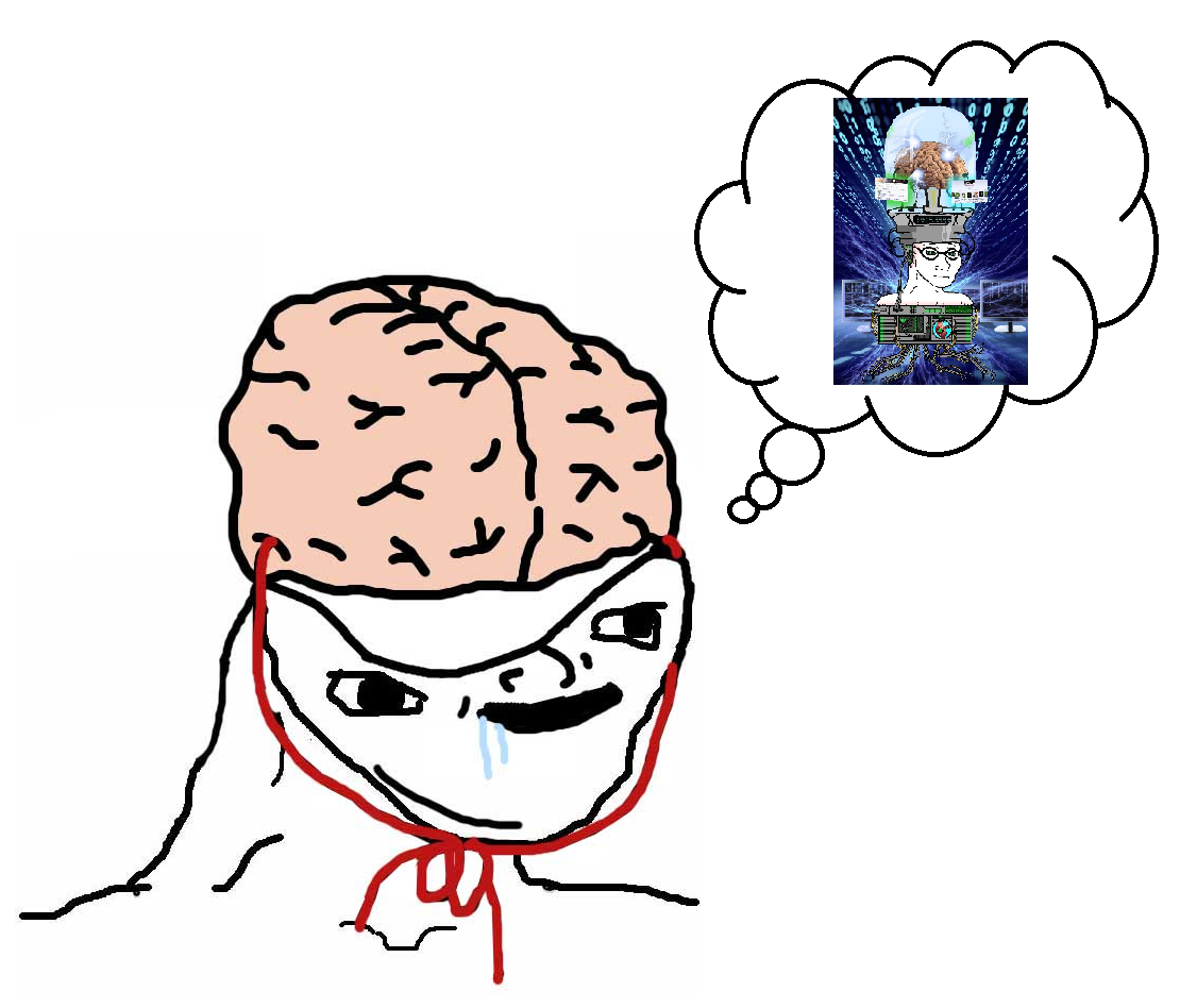 Brainlet thinks its smart — Brainlet meme