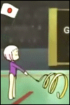 阿布 Guu Gymnastic Ribbon Wand — Reaction meme
