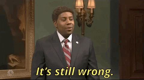 Kenan Thompson It's Still Wrong — Reaction meme