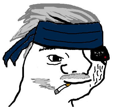 Boomer uncle smoking bandana — Boomer meme