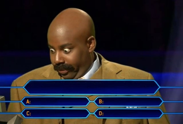 Who wants to be a millionaire? meme template — Templates meme