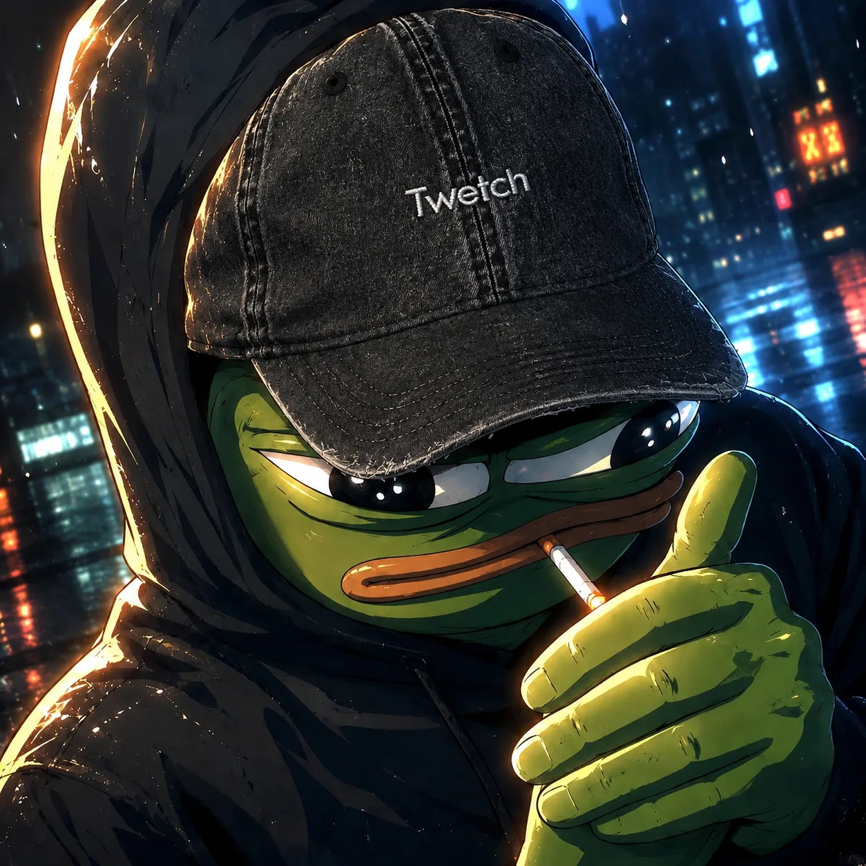 Hat hustle — Twetch meme