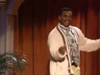 Black Man Doing Happy Dance — Reaction meme