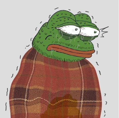 Pepe not comfy — Pepe meme