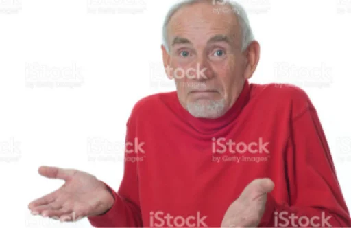 Old man shrug Cali Pack 3 sticker — Sticker Packs meme