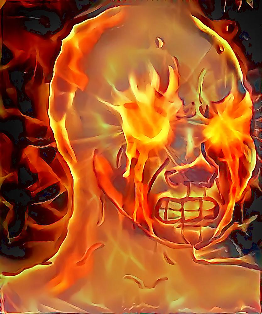 Wojak high quality on fire — Wojak meme