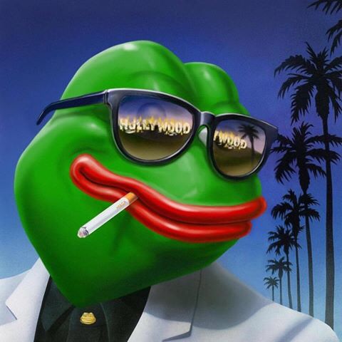 Pepe plastic version hollywood — Pepe meme