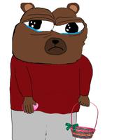 Bobo sad easter basket egg — Bobo meme
