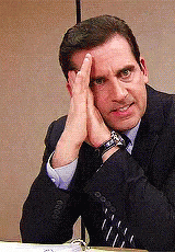 Steve Carell Please Don't See Me — Reaction meme