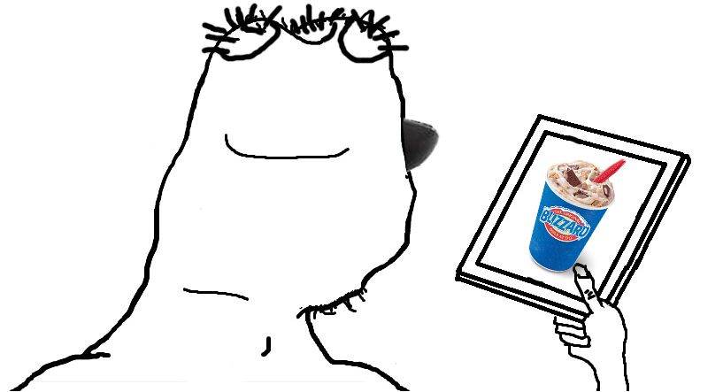 Boomer thinks about blizzard picture — Boomer meme