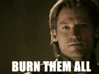 Burn Them All — Reaction meme