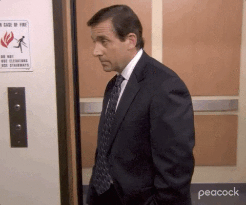 Steve Carell Walk Away — Reaction meme