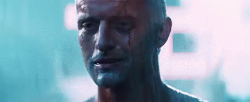 Roy Batty Talking in the Rain ("Tears in Rain") — Reaction meme