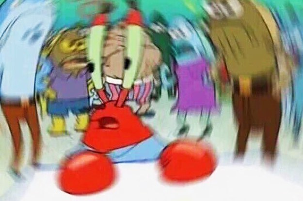 Mr krabs disoriented meme — Reaction meme