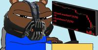 Bobo bane crashes market with no survivors — Bobo meme