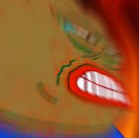 Pepe angry in action — Pepe meme