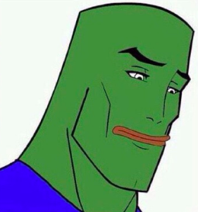 Pepe square face — Pepe meme