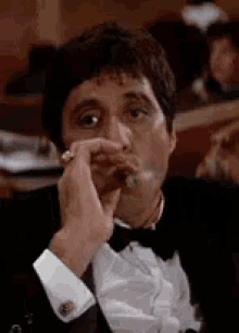 Tuxedo & Cigar Judgment — Reaction meme