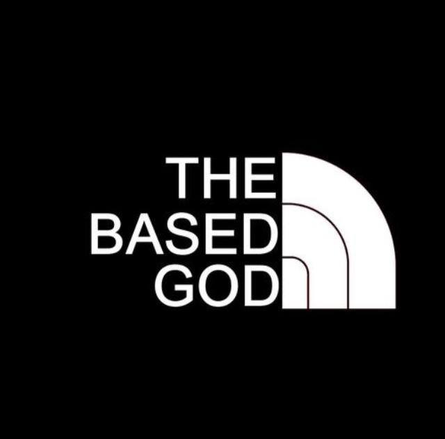 The based god northface logo — Reaction meme