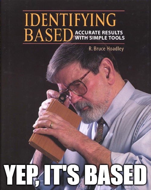Identifying based — Reaction meme