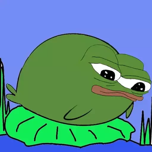Frog blob Frog Friends sticker — Sticker Packs meme