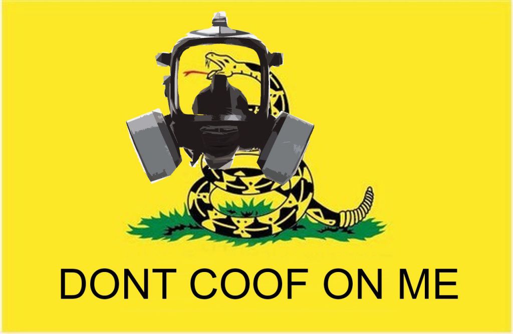Gadsen flag dont coof on me — Reaction meme