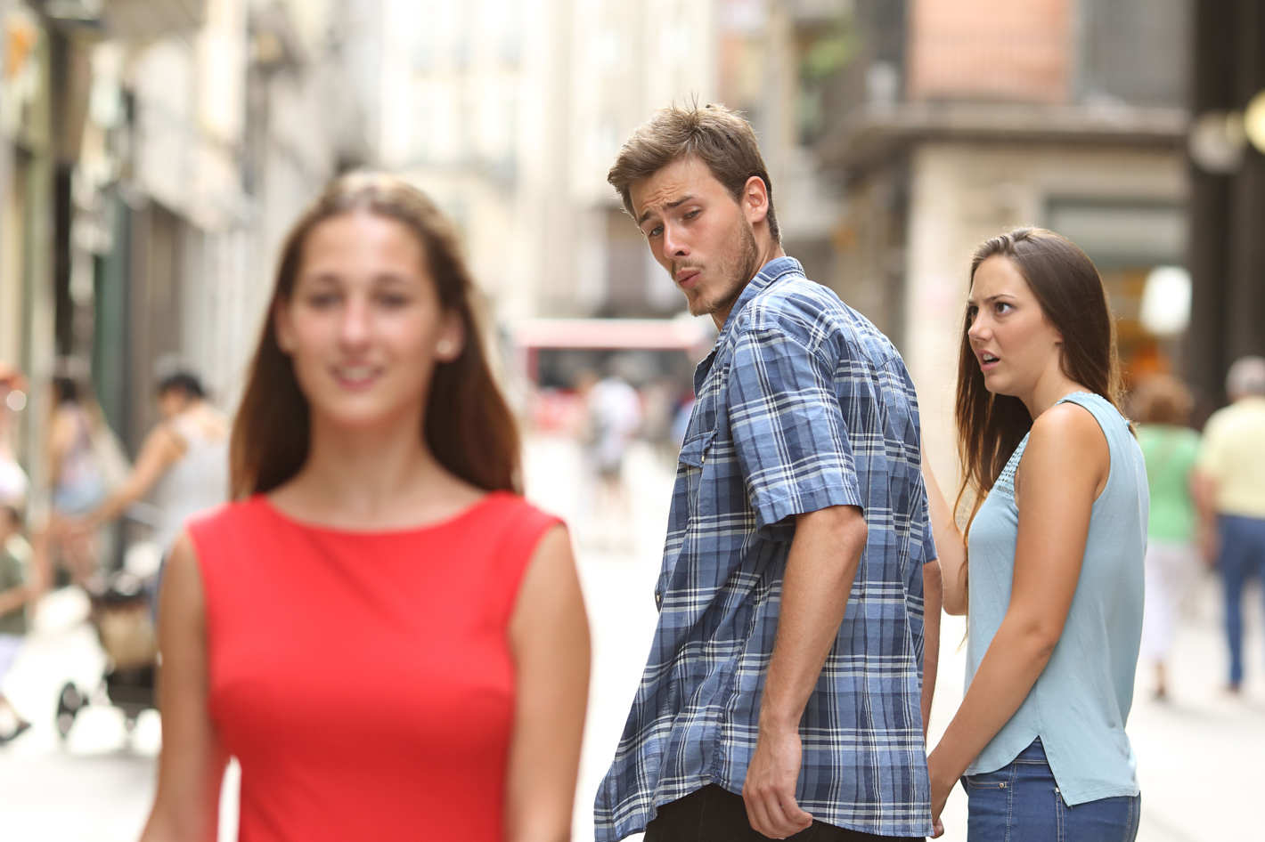 Disloyal Boyfriend meme template — Templates meme