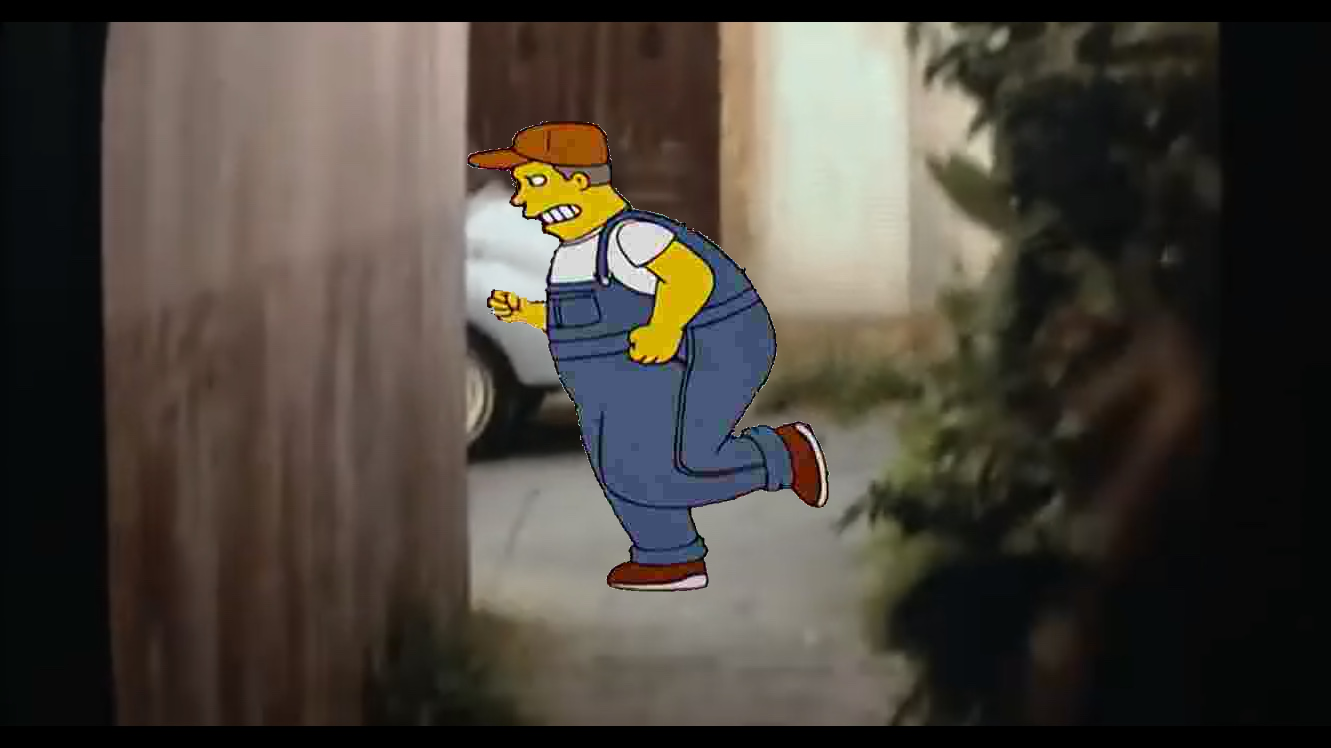 Fat simpsons character signs — Reaction meme