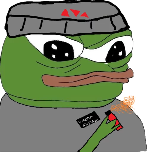 Knit winter hat Frog Friends sticker — Sticker Packs meme