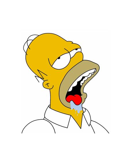 Homer Simpson Drooling meme template — Templates meme