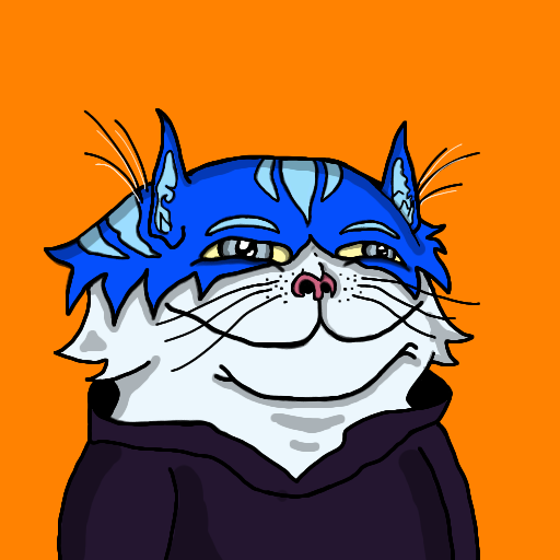 Toshi cat smug hoodie face — $TOSHI meme