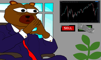 Bobo sells in office scared — Bobo meme