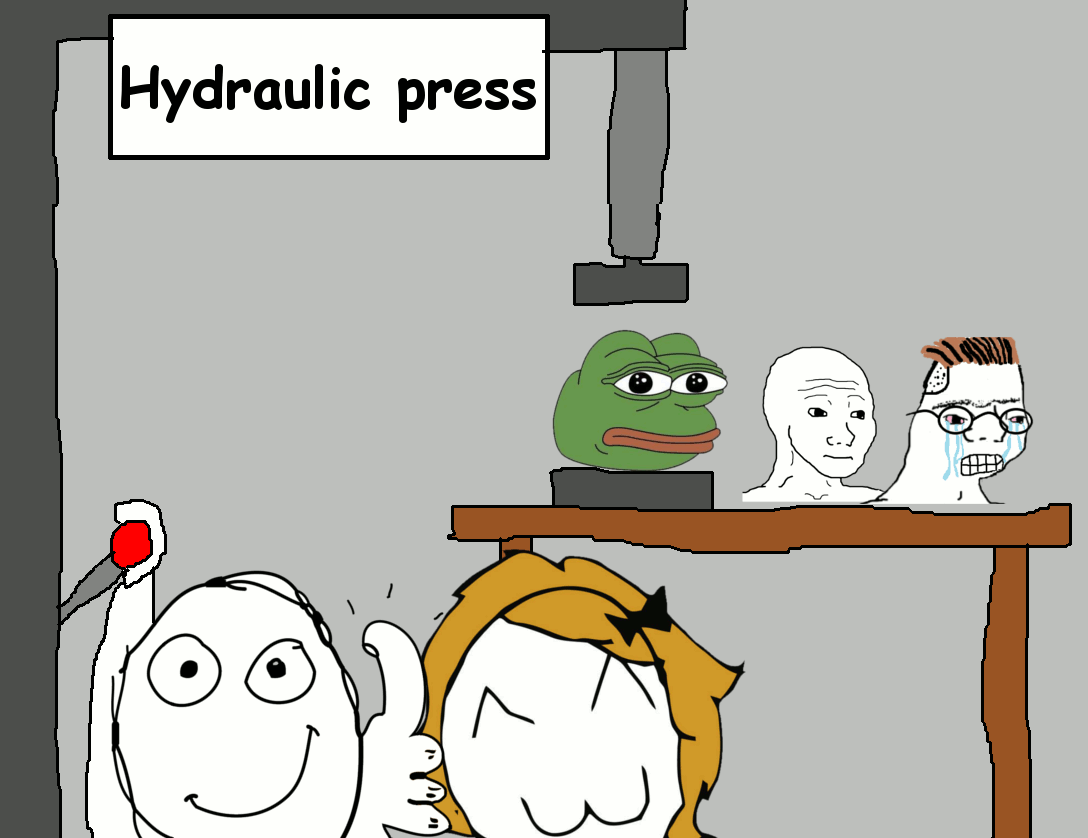 Pressing memes — Reaction meme