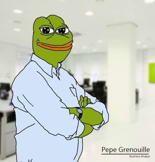 Pepe business picture — Pepe meme