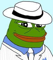 Pepe white suit — Pepe meme