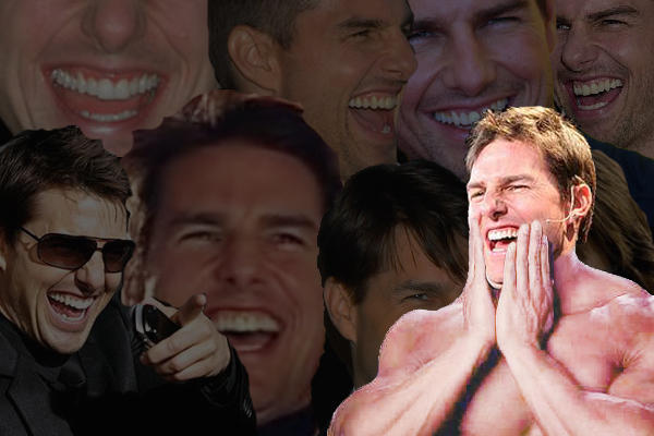 Tom cruise laughing montage — Reaction meme