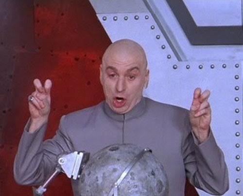 Dr Evil Laser meme template — Templates meme