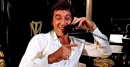 The Big Boss Telephone Flex — Reaction meme
