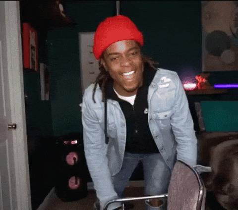 Black Man Rofl — Reaction meme