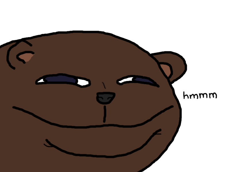 Smirking animal hmmm — Reaction meme