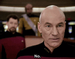No Picard — Reaction meme